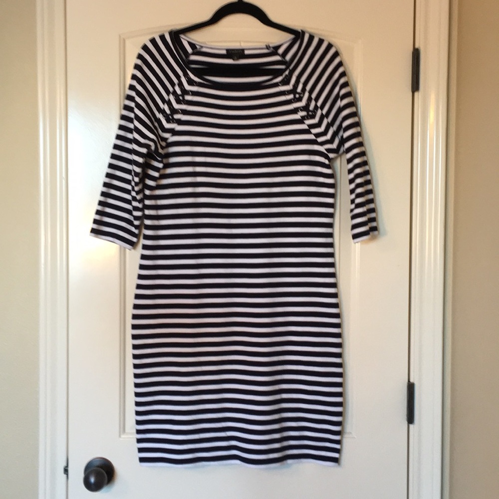 Talbots Nautical Striped Dress